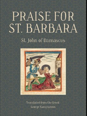 cover image of Praise for St. Barbara